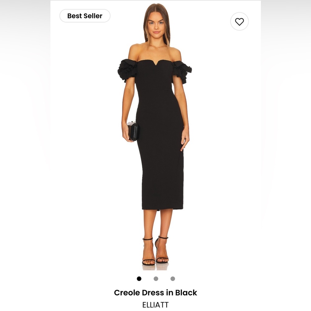 Elliatt Creole Dress Black